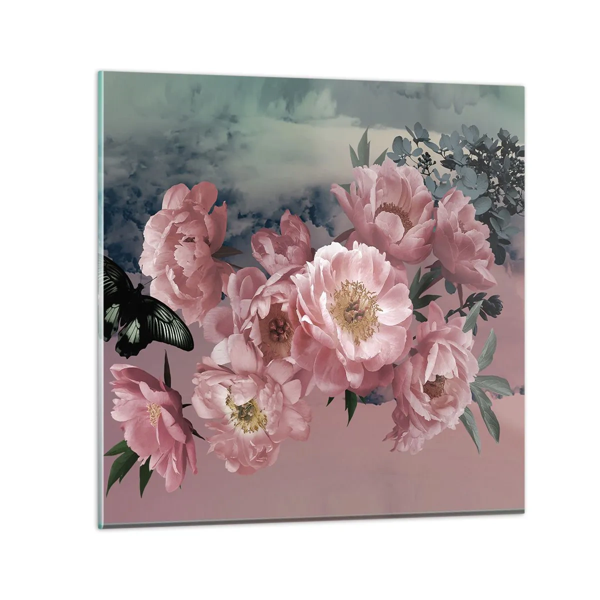 Glass picture - Peak of Romanticism - 60x60 cm