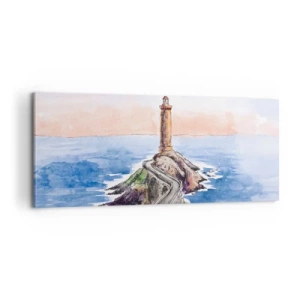 Canvas picture - In the Direction of the Sea - 100x40 cm