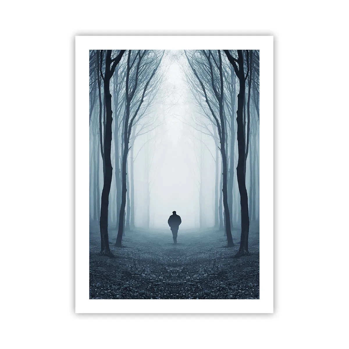 Poster - And Everything is Straight and Bright - 50x70 cm