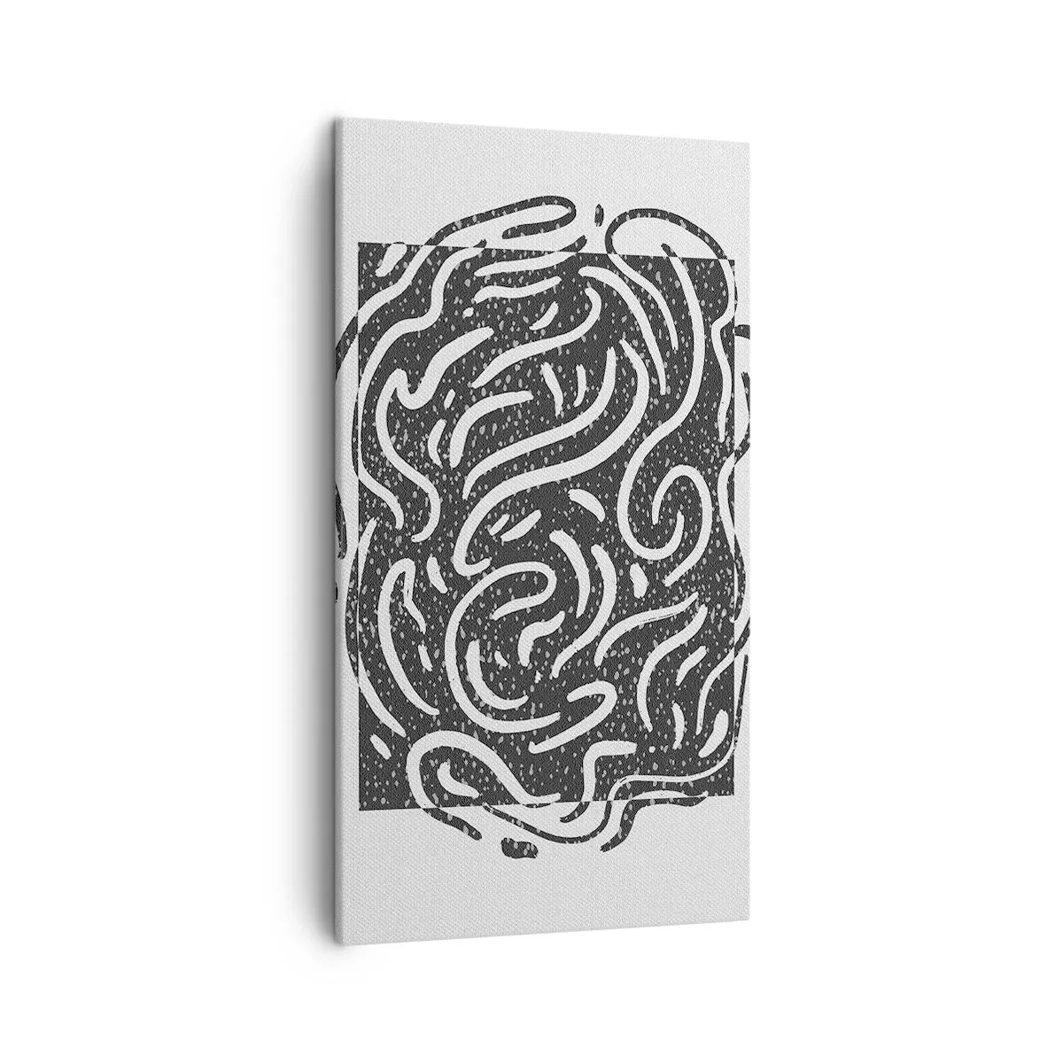 Canvas picture - Abstract: Dance of Joy - 45x80 cm