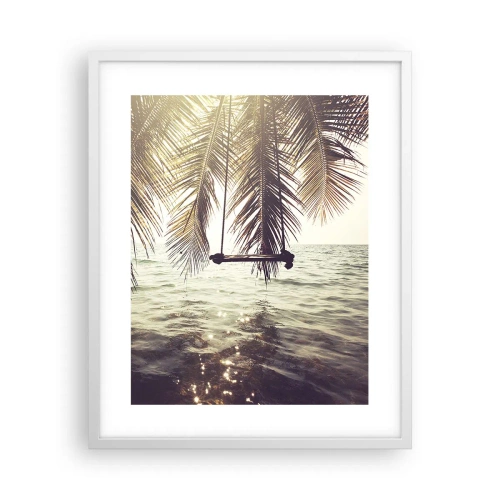 Poster in white frmae - You Can Dream as Much as You Wish - 40x50 cm