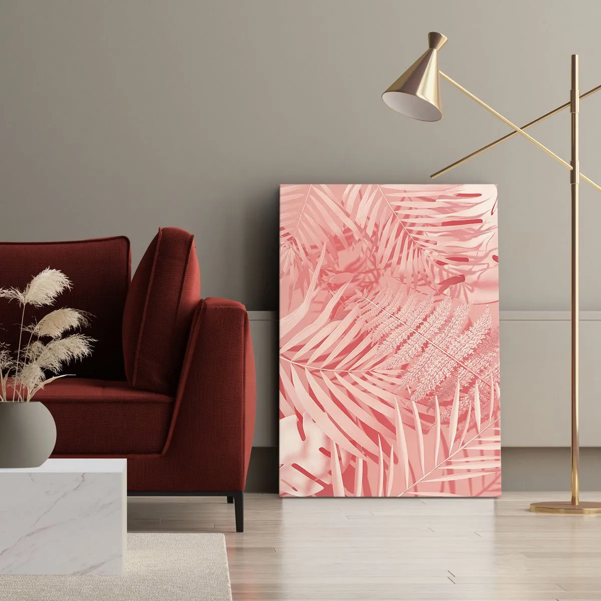 Canvas picture - Pink Concept - 50x70 cm