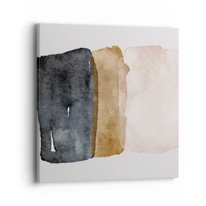 Canvas picture - Composition of the Colours of the Soil - 40x40 cm