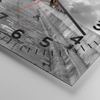 Clock face with numbers
