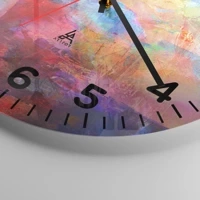 Clock face with numbers
