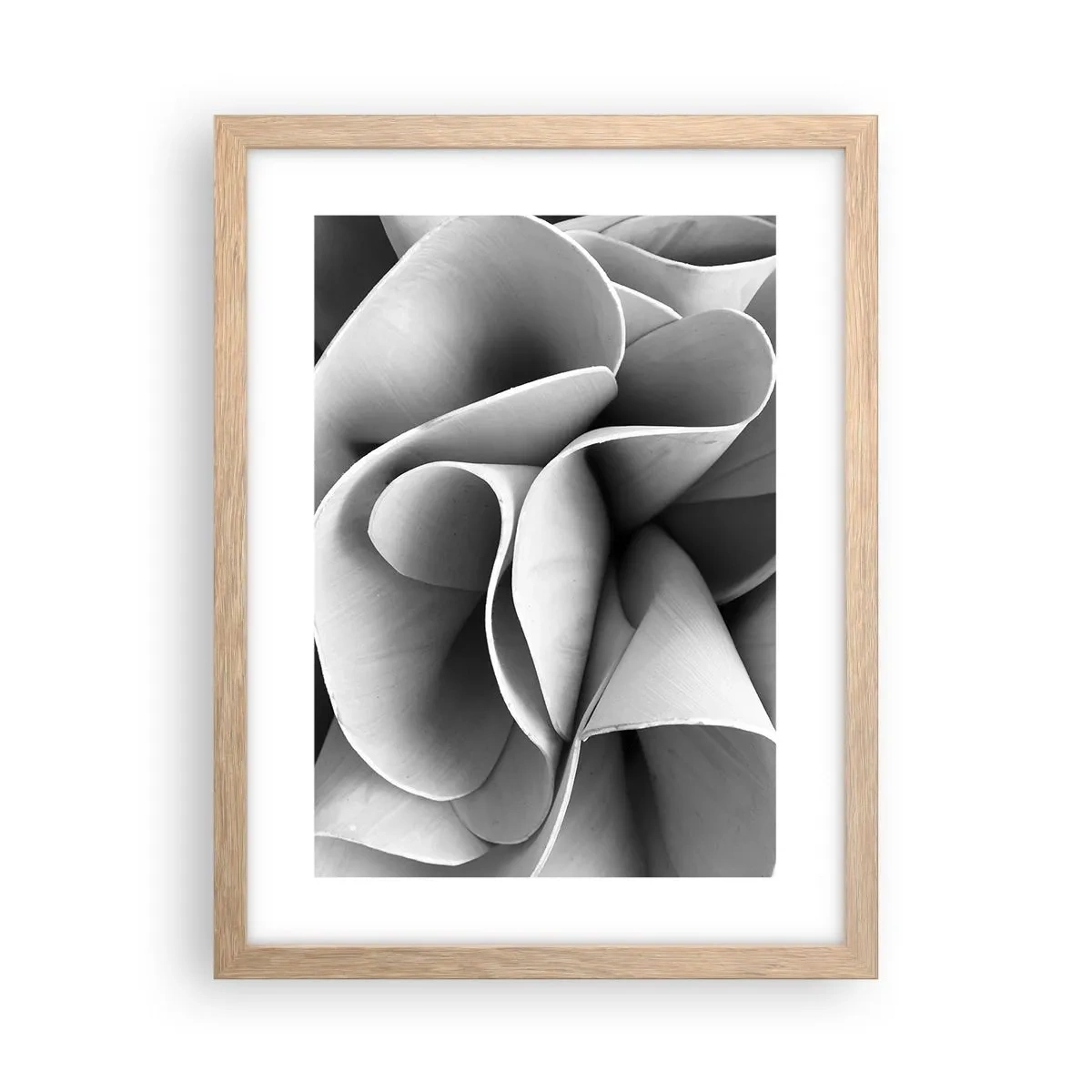 Poster in light oak frame - It Is Happening in Space - 30x40 cm