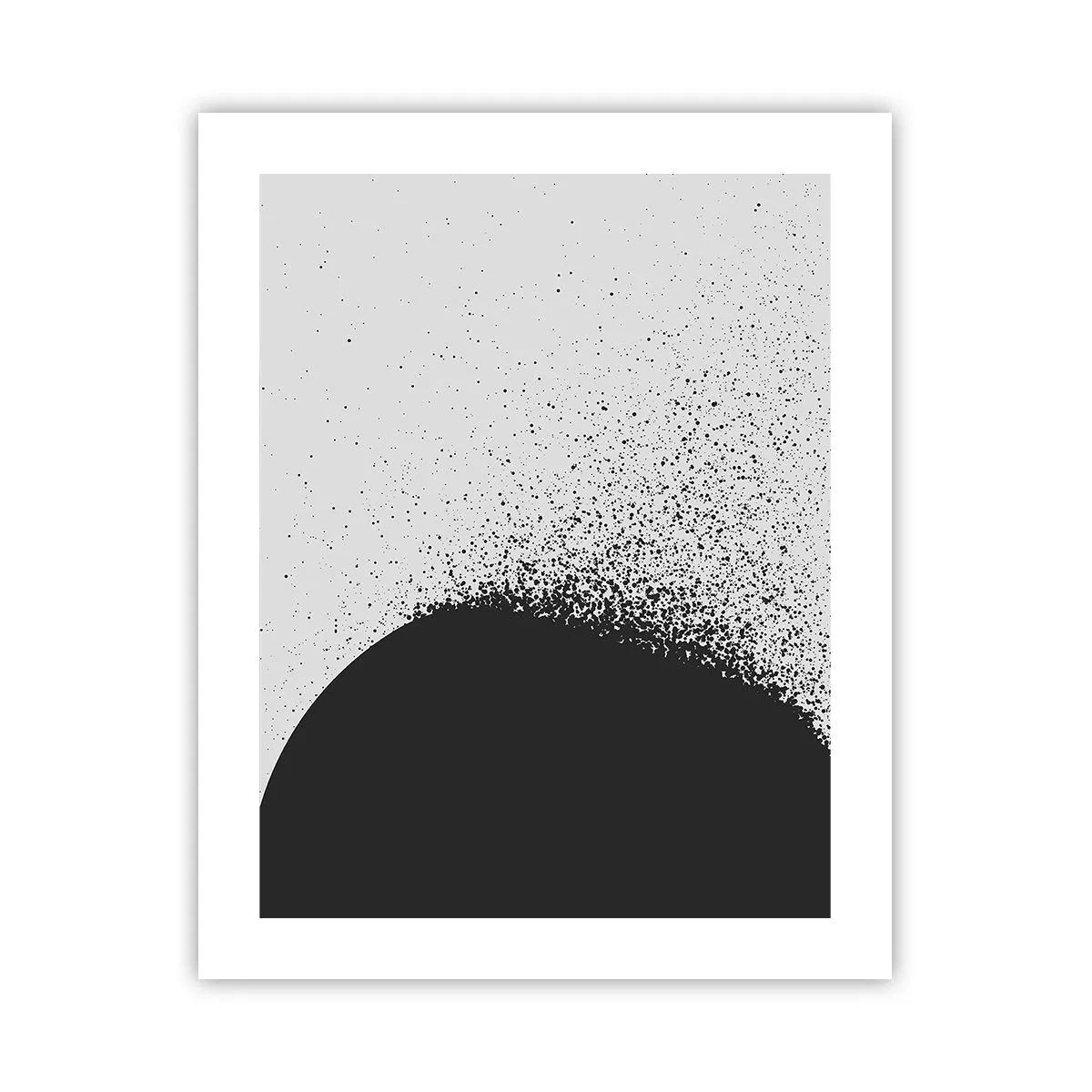Poster - Movement of Particles - 40x50 cm