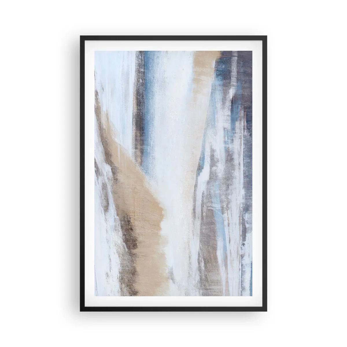Poster in black frame - Winter Composition - 61x91 cm
