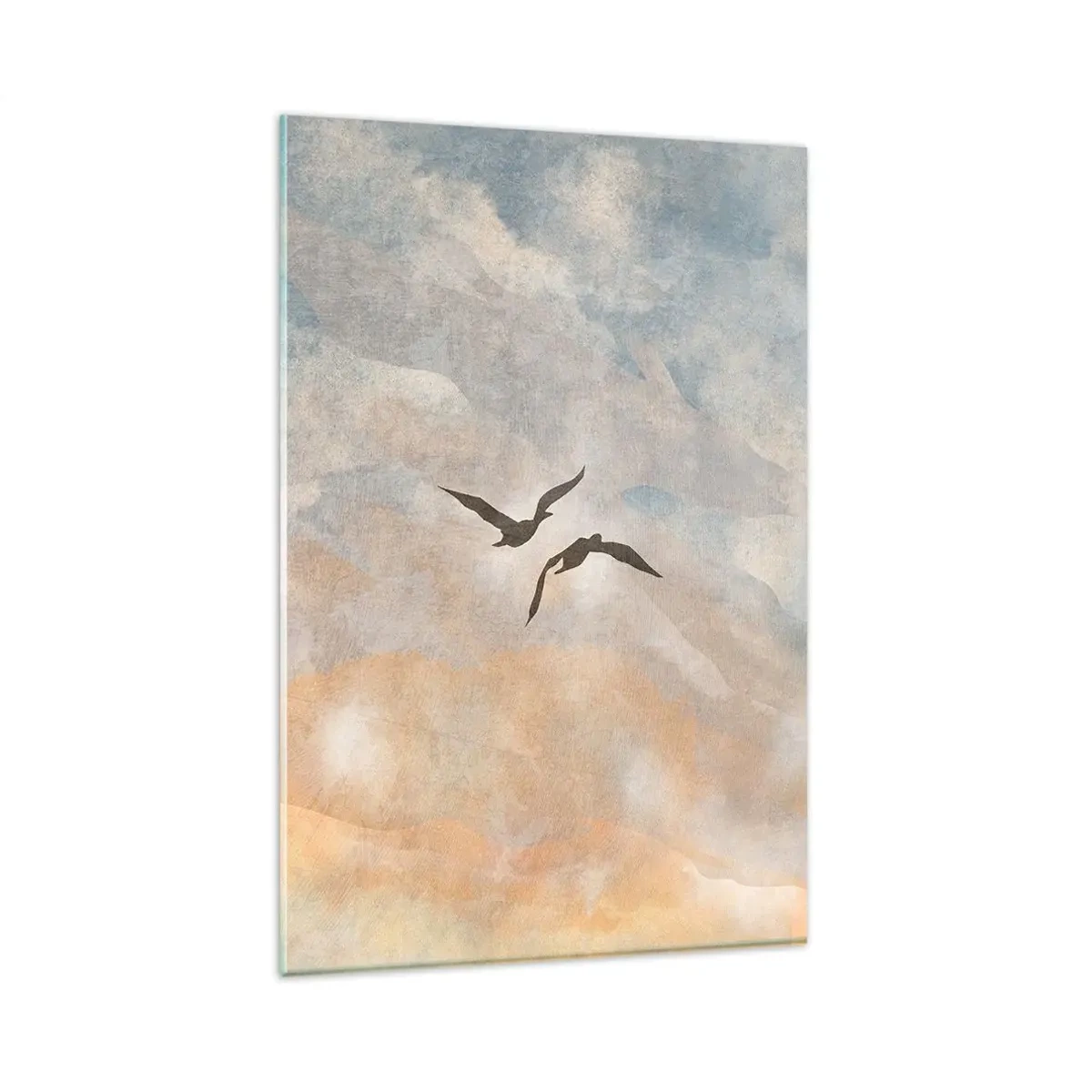Glass picture - Sky-high Dance - 80x120 cm