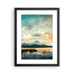 Poster in black frame - Under Heaven's Protection - 30x40 cm