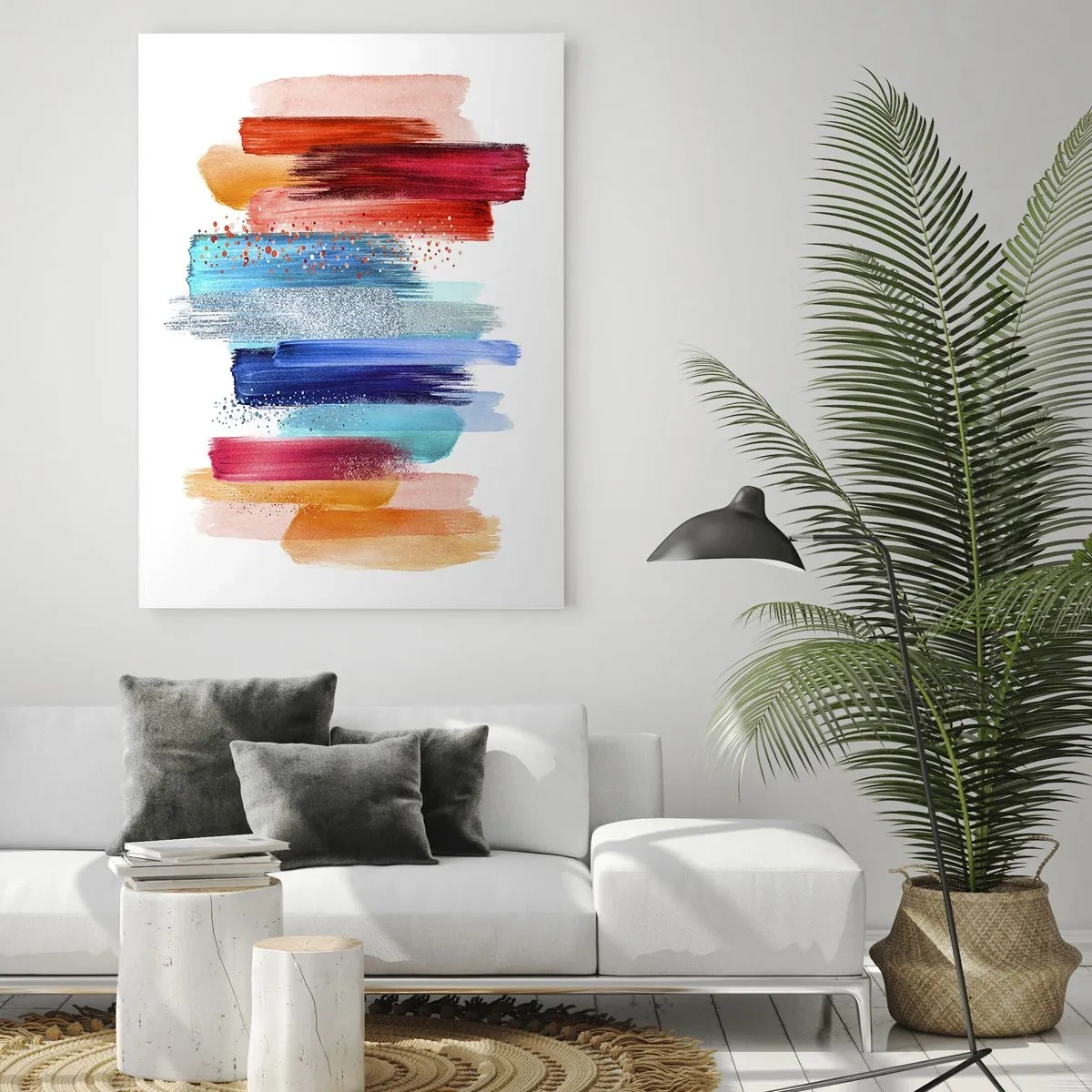 Glass picture - Up and Down - 50x70 cm