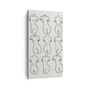 Canvas picture - Only Venus - 45x80 cm