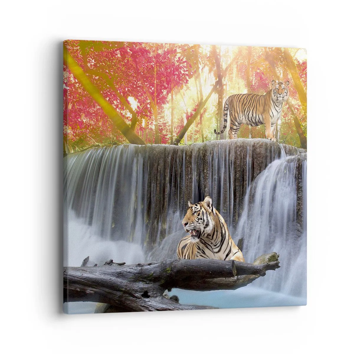 Canvas picture - Surrealistic Landscape  - 40x40 cm