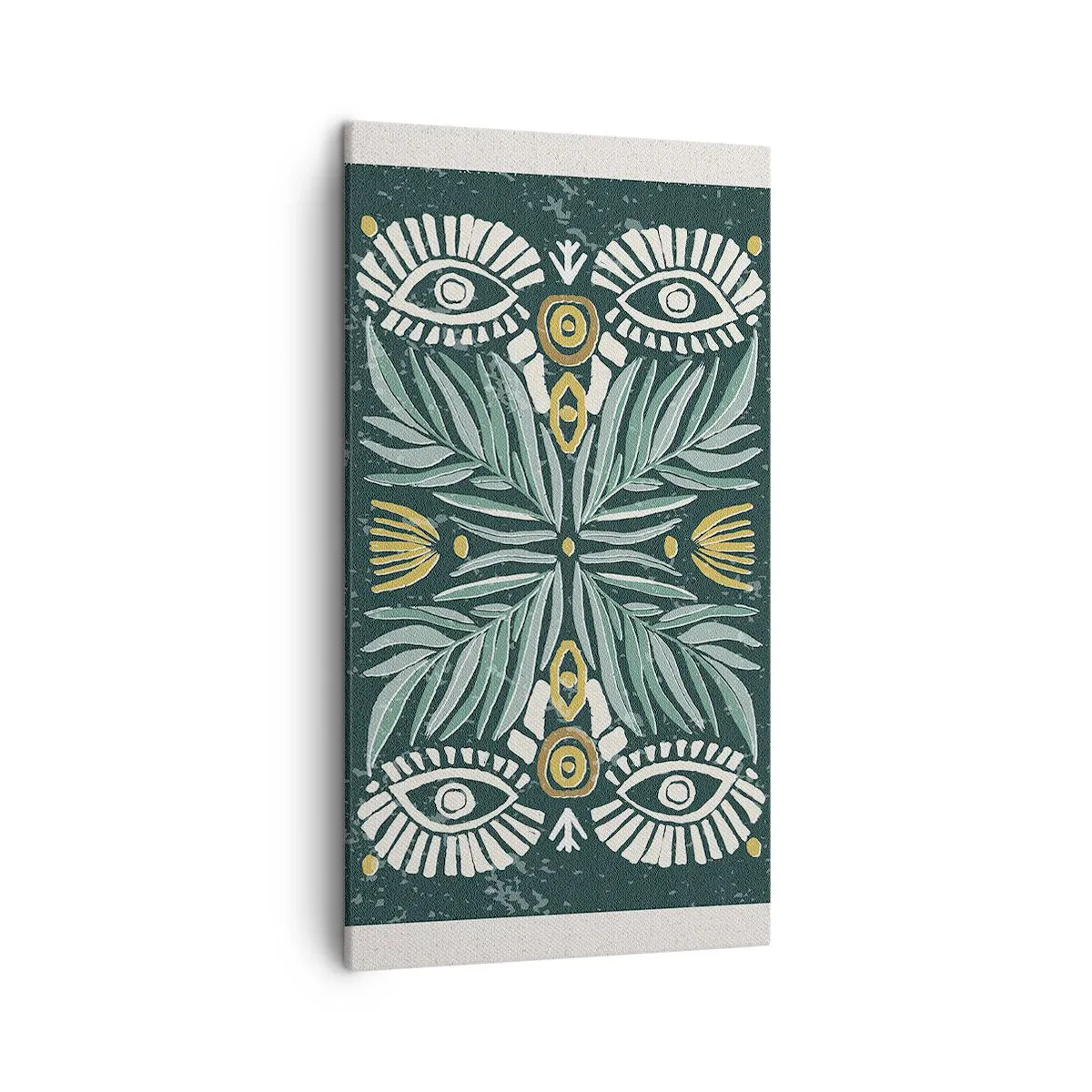 Canvas picture - Like a Folklore Cutout - 45x80 cm