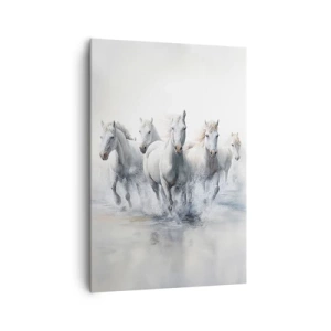 Canvas picture - White Magic - 70x100 cm