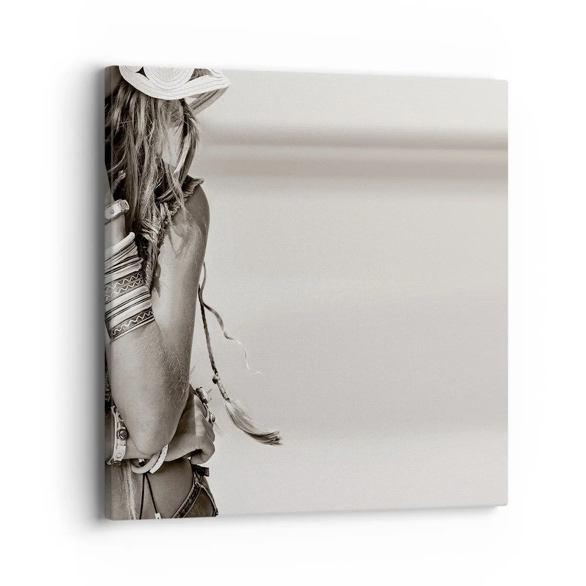 Canvas picture - Like a Girl - 40x40 cm