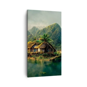Canvas picture - Tropical Paradise - 45x80 cm