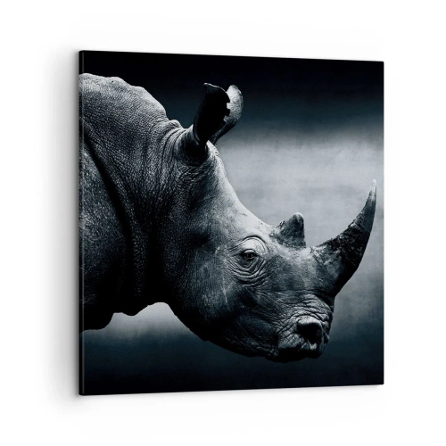 Canvas picture - Right Profile - 50x50 cm