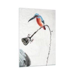 Glass picture - Life of a Meadow - 80x120 cm