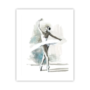 Poster - Enchanted into a Swan - 40x50 cm