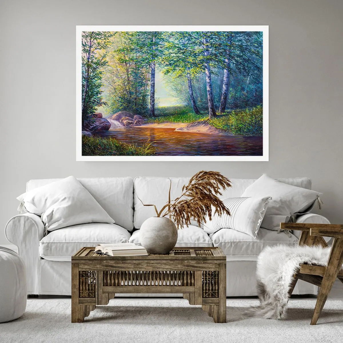 Poster - Idyllic Scenery - 100x70 cm