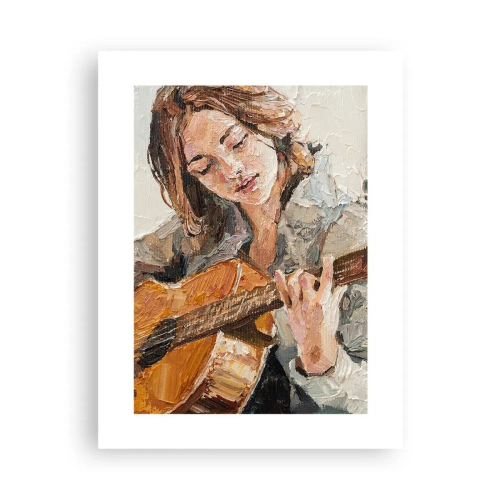 Poster - Concert for Guitar and Girly Heart - 30x40 cm