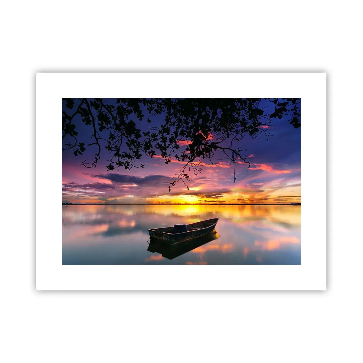 Poster - Serenity of the Lake - 40x30 cm