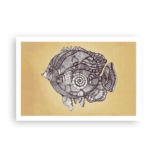 Poster - From the Ocean of Ornaments - 91x61 cm