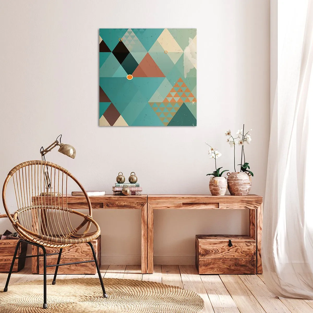 Canvas picture - Unity in Multitude, Multitude of Unity - 60x60 cm