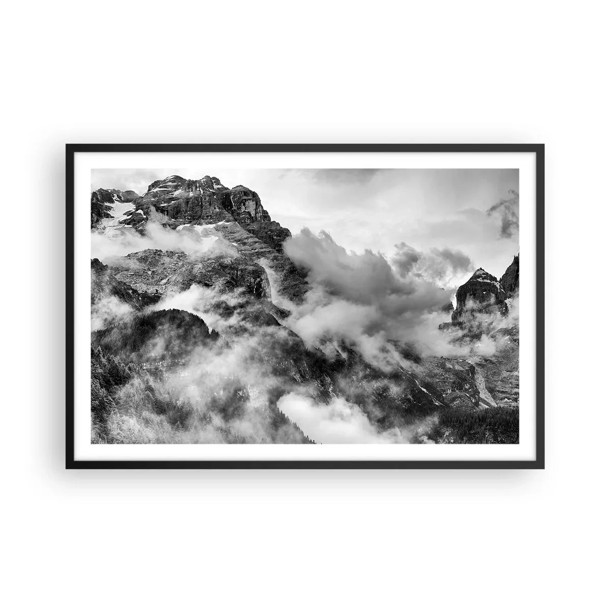 Poster in black frame - Beautiful and Cruel - 91x61 cm