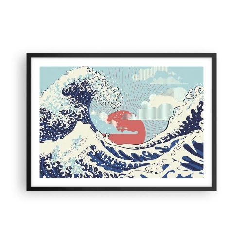 Poster in black frame - From Japanese Inspirations - 70x50 cm