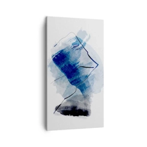 Canvas picture - Ice Mountain - 45x80 cm