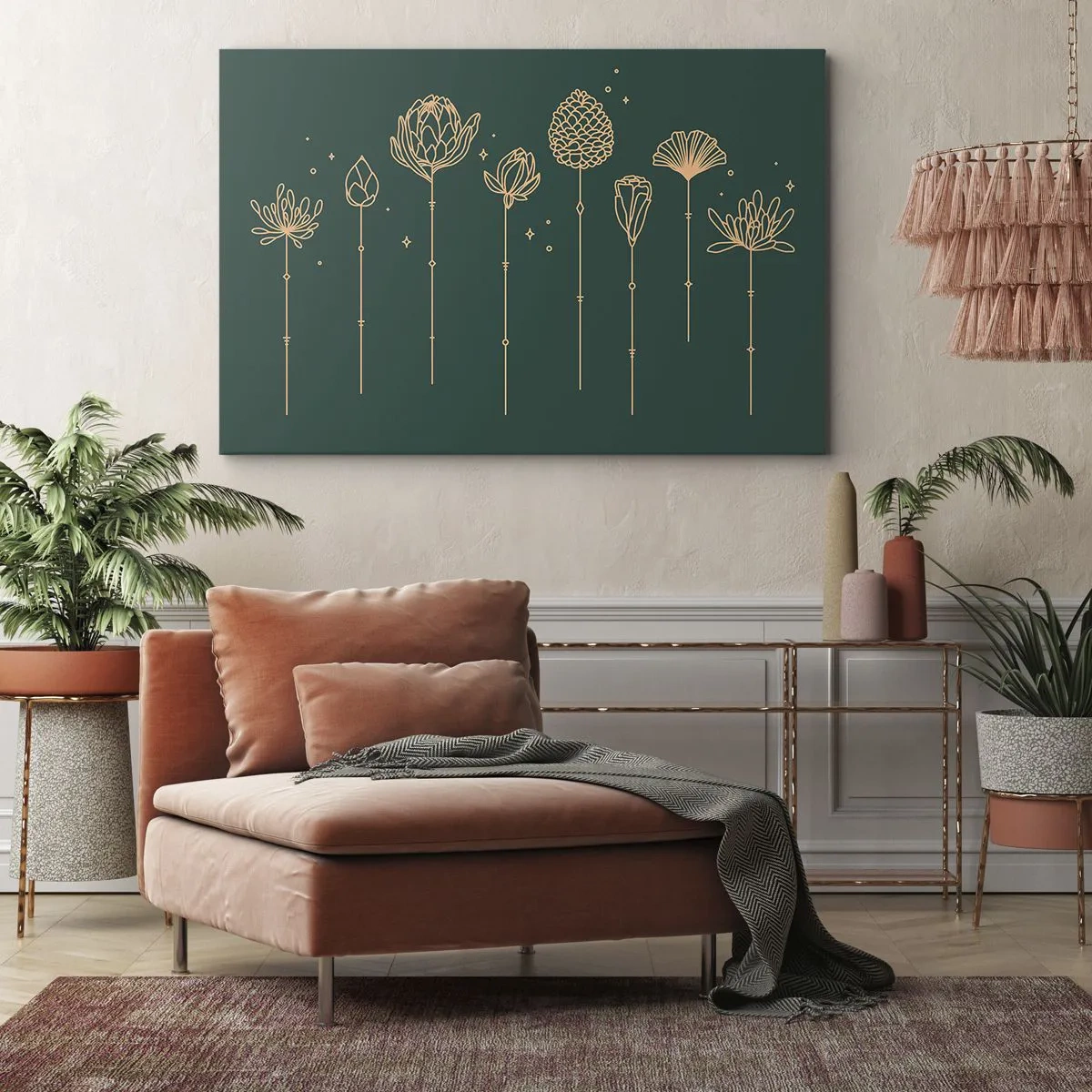 Canvas picture - The Herb Family - 100x70 cm