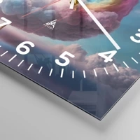 Clock face with numbers