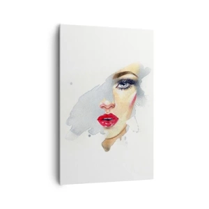 Canvas picture - Reflection in a Waterdrop - 80x120 cm