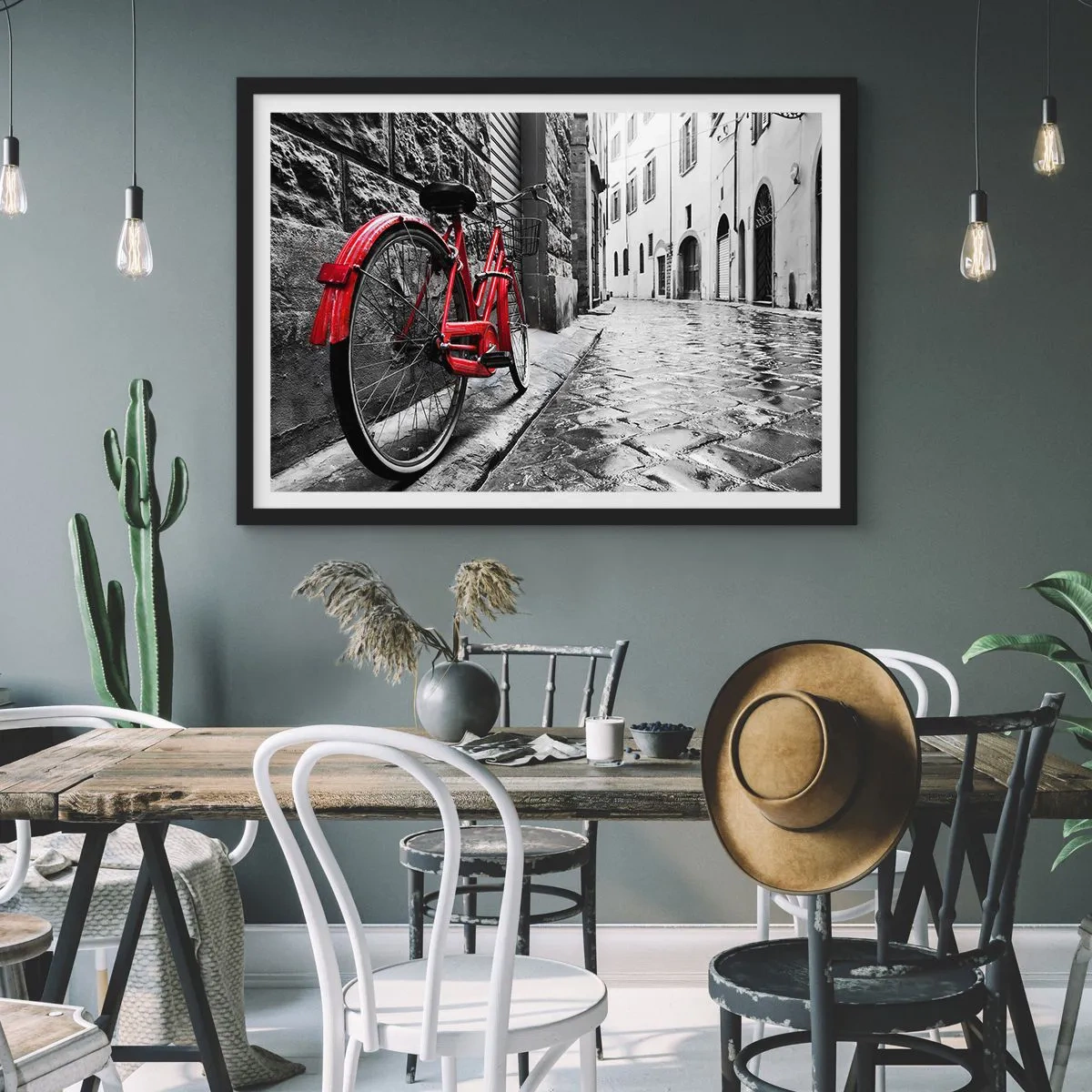 Poster in black frame - Real Beauty Does Not Age - 40x30 cm