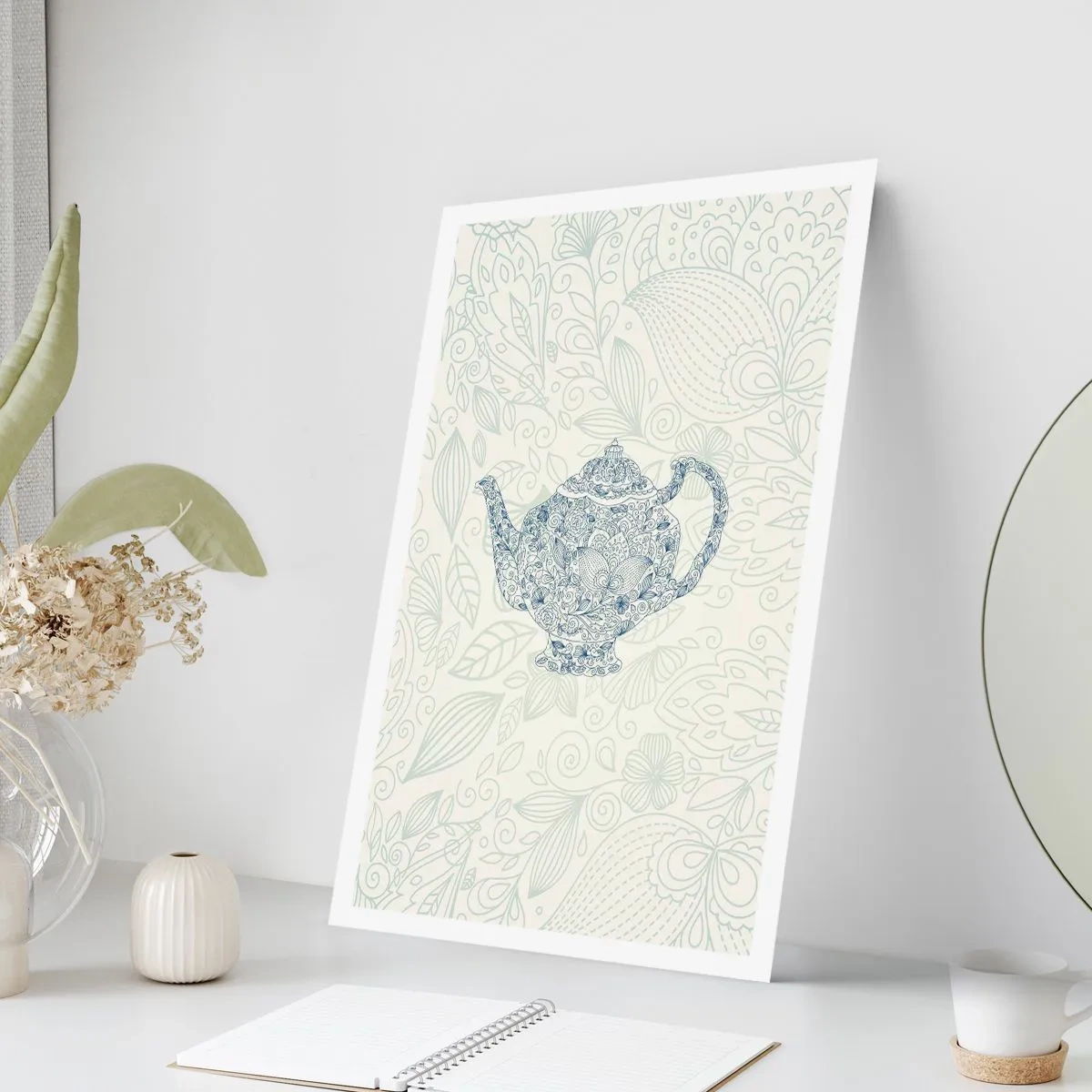 Poster - Charm of Tea - 70x100 cm