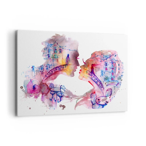 Canvas picture - Secret Bridge Of Sighs - 100x70 cm