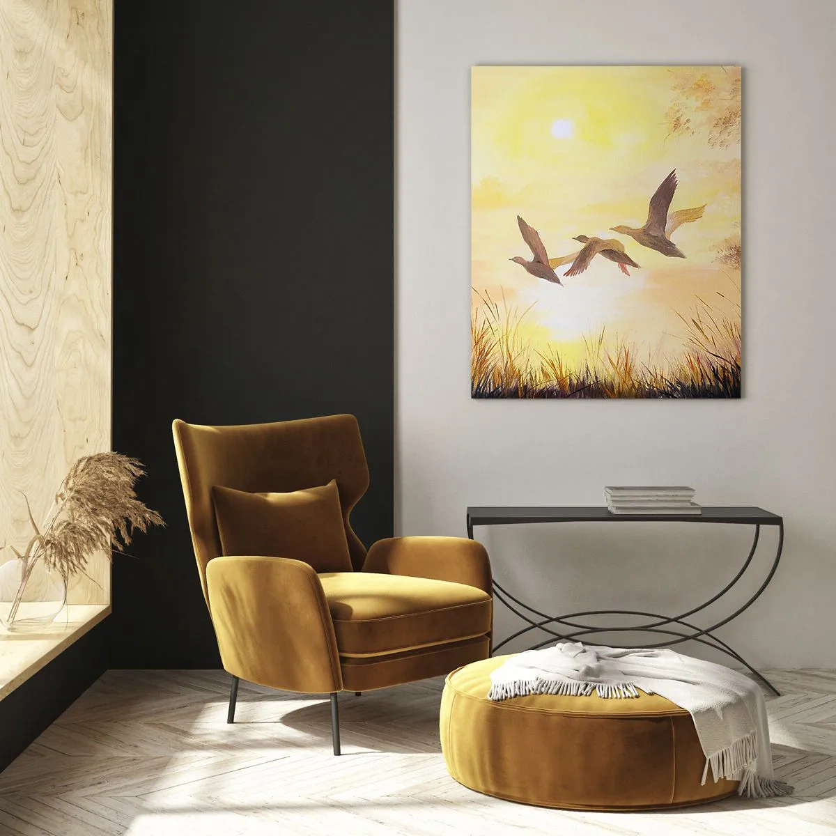 Glass picture - Beginning of a Distant Journey - 50x70 cm