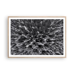 Poster in light oak frame - It Can's Be Any Sharper - 100x70 cm