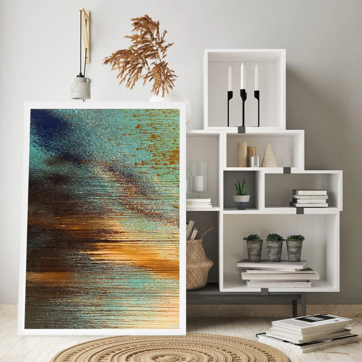 Poster - Non-accidental Colourful Composition - 61x91 cm