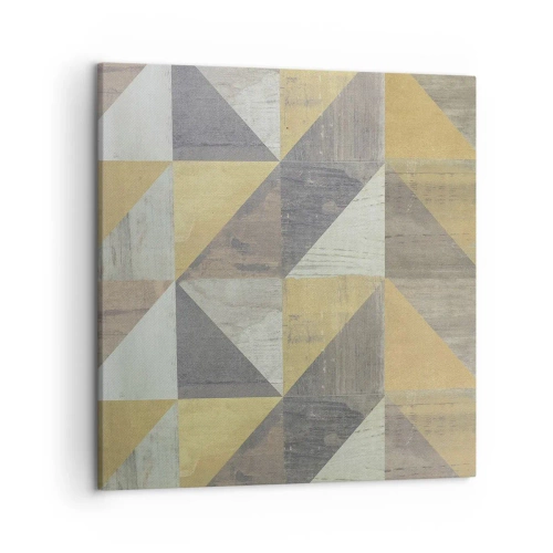 Canvas picture - The Art. of Triangles - 50x50 cm