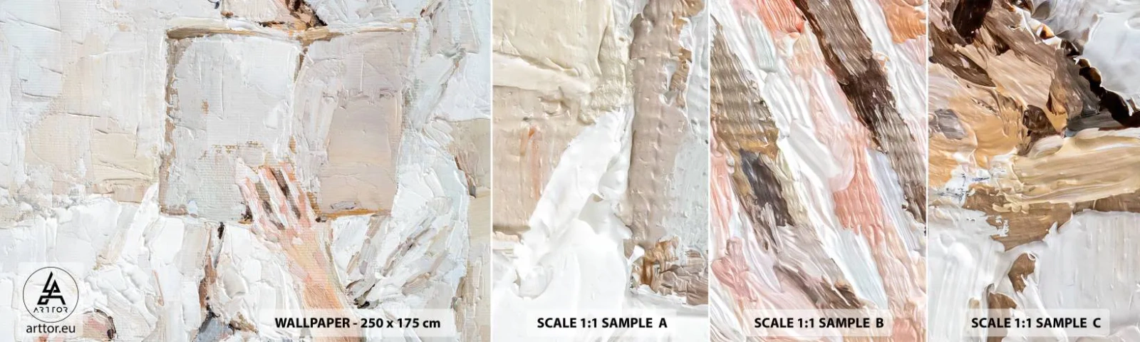 Photo Wallpaper Sample Self-Adhesive Deluxe Sticker - In Another World - Piece, Book, Minimalism - 100x30 cm