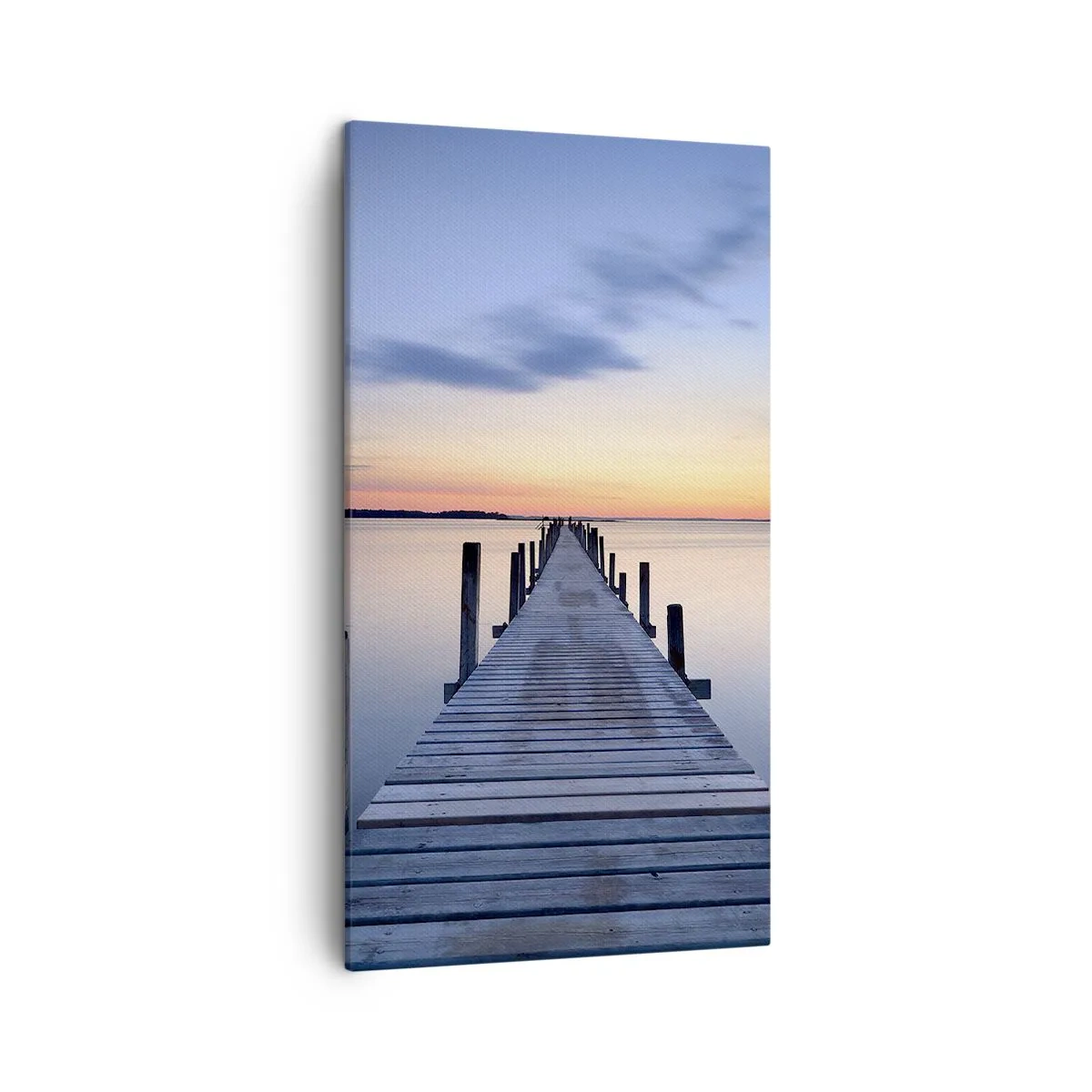 Canvas picture - Calm of a Quiet Dusk - 45x80 cm