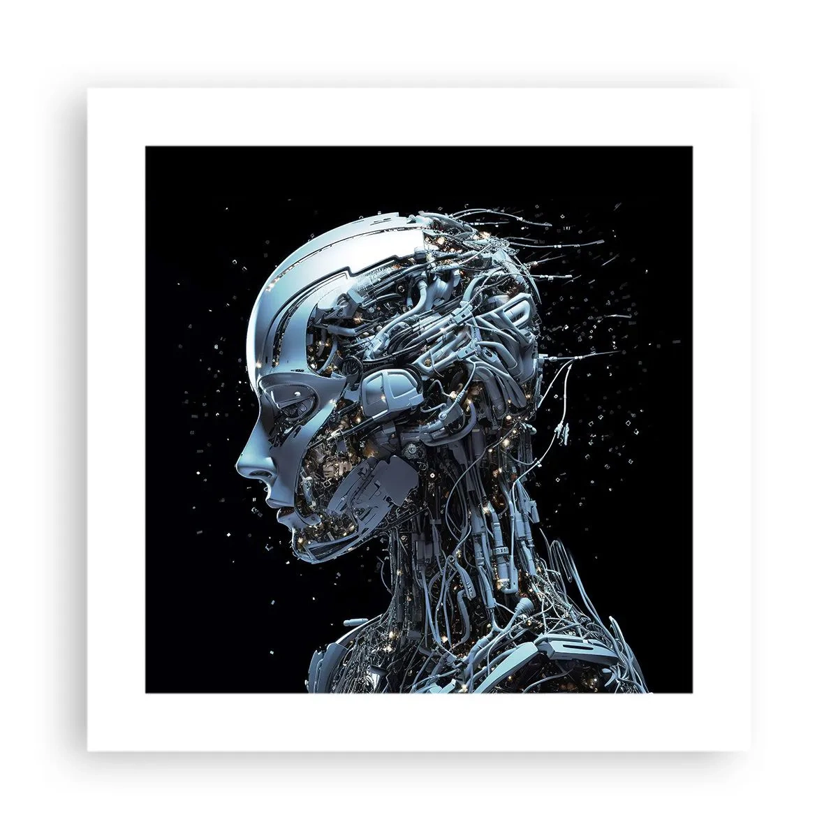 Poster - Technology Is a Woman - 40x40 cm