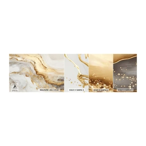 Photo Wallpaper Sample Standard Eco - Abstract: Beauty and Good - Marble, Glamour, Elegant - 100x30 cm