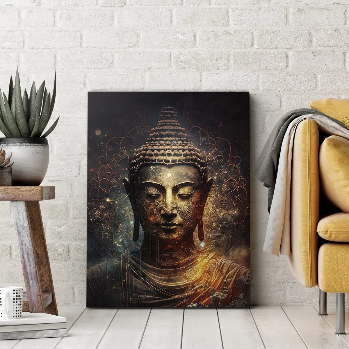 Canvas picture - Spiritual Balance - 55x100 cm