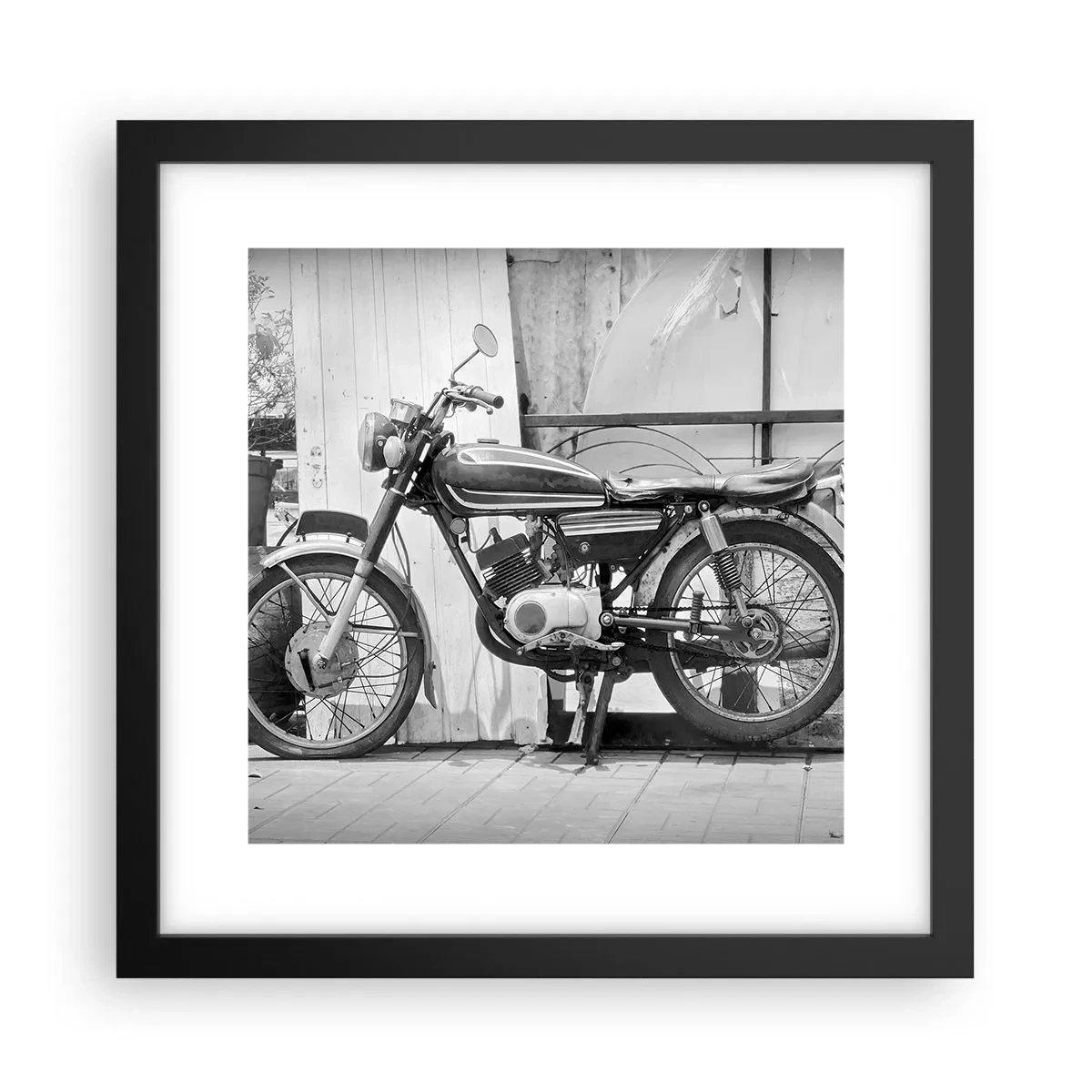 Poster in black frame - Classics above All - 30x30 cm