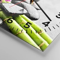 Clock face with numbers