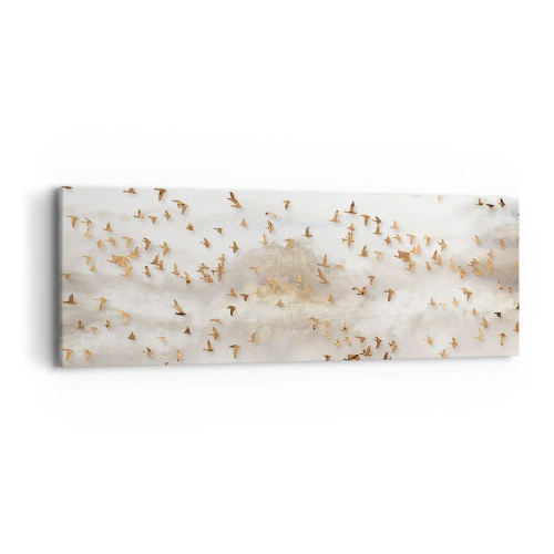 Canvas picture - It Is Time - 90x30 cm